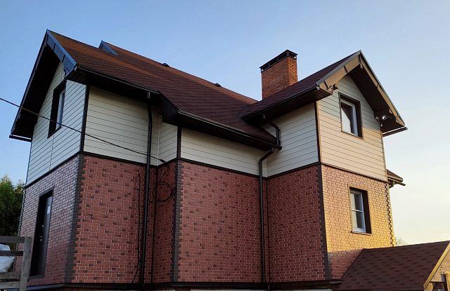 Фасадная панель Docke Flemish Красный Жженый